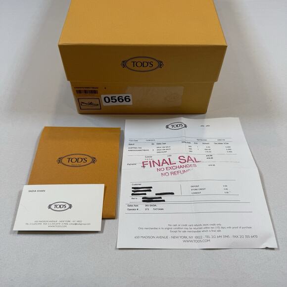 Tod’s GOMMINO WOOL DRIVING Loafer Size 8UK/9.5US New W/ Box & Receipt MSRP $595 main image 5